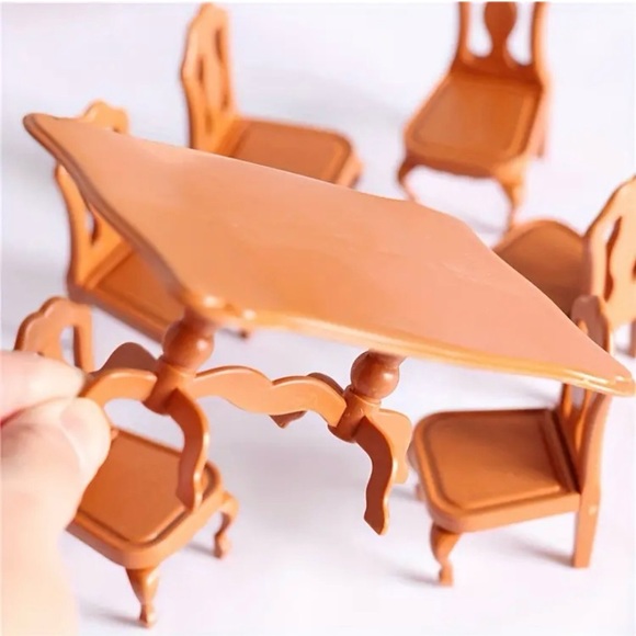Doll House Furniture-Dining Room Table - Picture 10 of 15